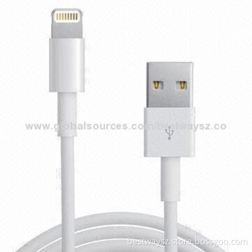 Lightning cable for iPhone 5, with MFI certificate, 8-pin connector, length 1 meter